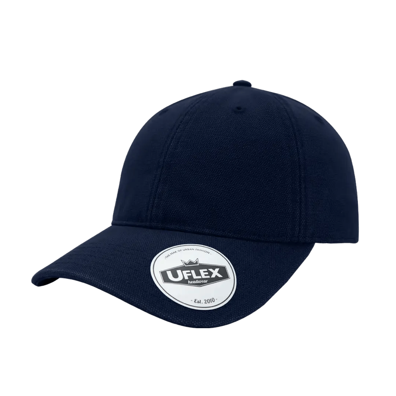 Uflex 6P Washed Canvas Unstructured Cap