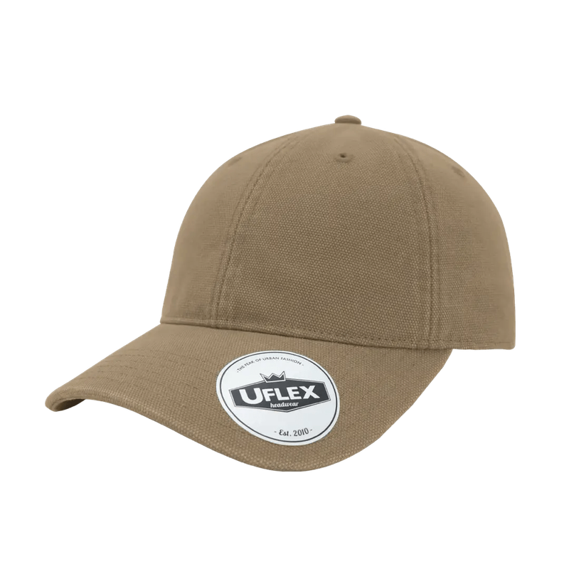 Uflex 6P Washed Canvas Unstructured Cap