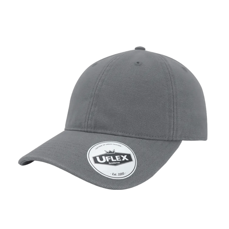 Uflex 6P Washed Canvas Unstructured Cap