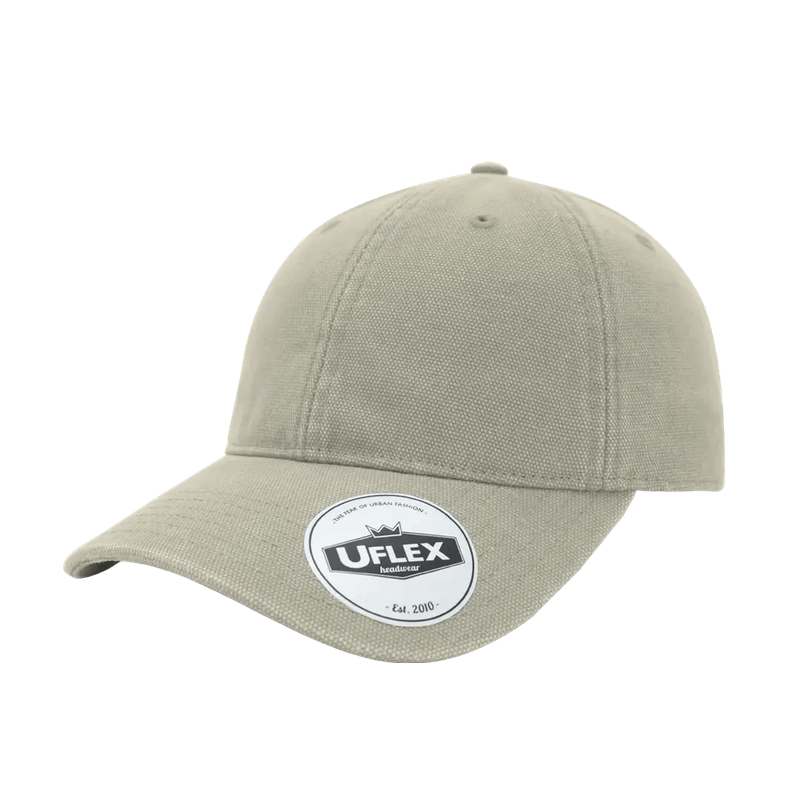 Uflex 6P Washed Canvas Unstructured Cap