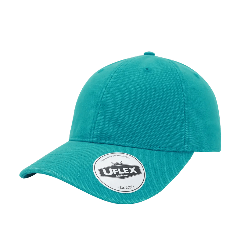Uflex 6P Washed Canvas Unstructured Cap