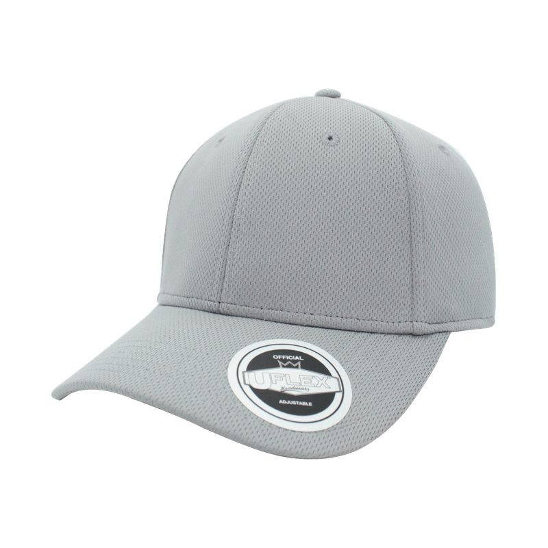 Uflex Birdseye Mesh 6 Panel Snapback Cap