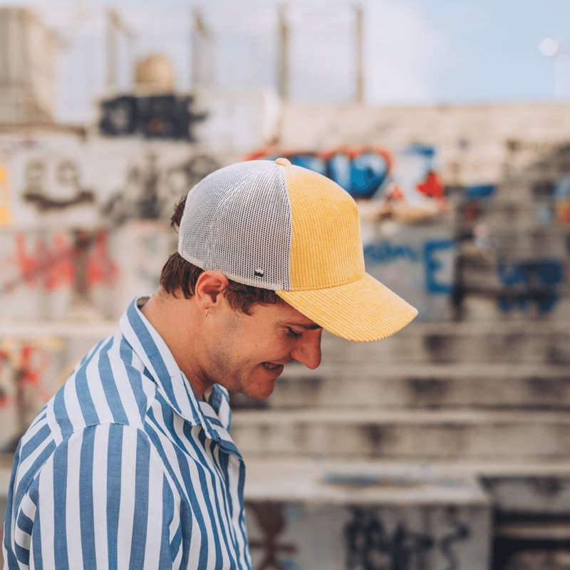 Uflex Cotton Corduroy Trucker 5 Panel