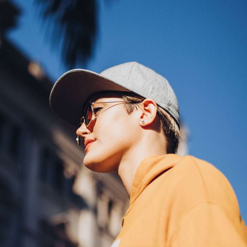 Uflex Flat Peak Fitted 6 Panel
