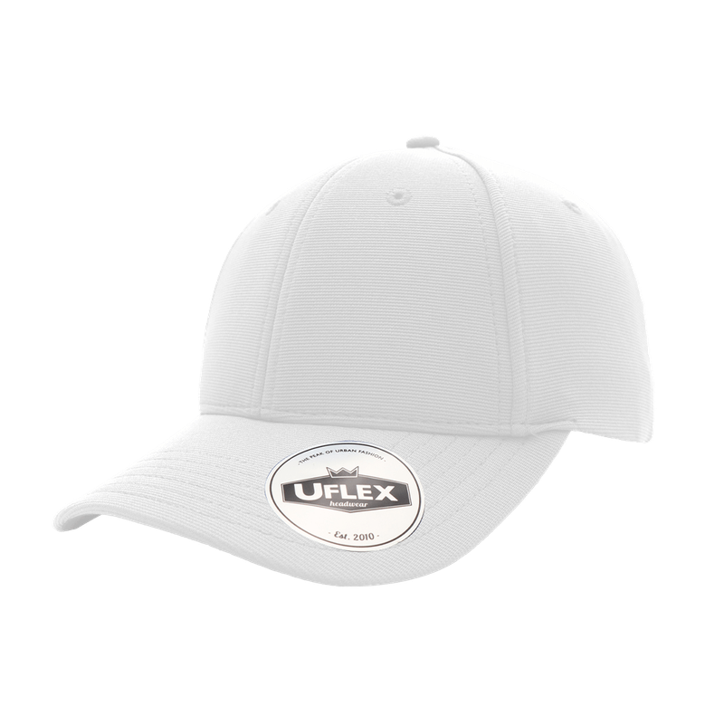 Uflex Recycled Polyester 6 Panel Baseball Cap