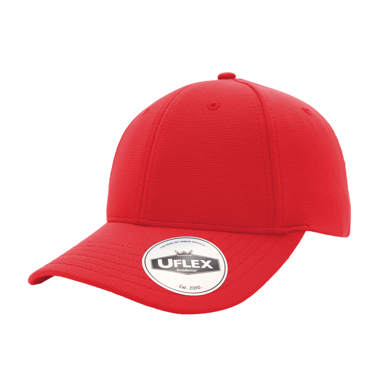 Uflex Recycled Polyester 6 Panel Baseball Cap