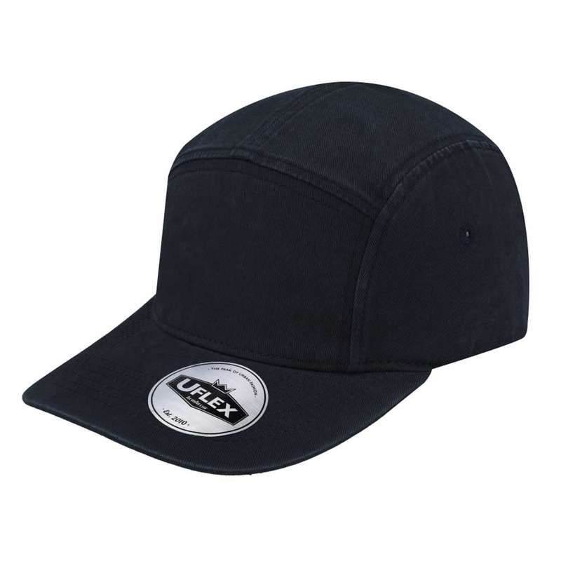 Uflex Washed Cotton 5 Panel Cap