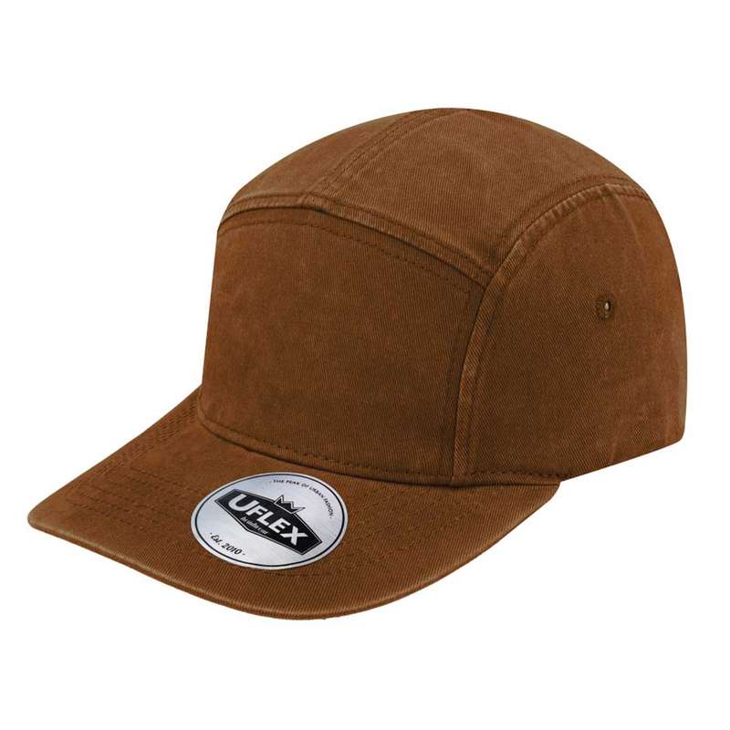 Uflex Washed Cotton 5 Panel Cap