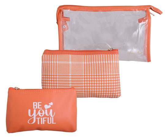 Urban Muse Be-you-tiful Cosmetic 3pc Bag Set