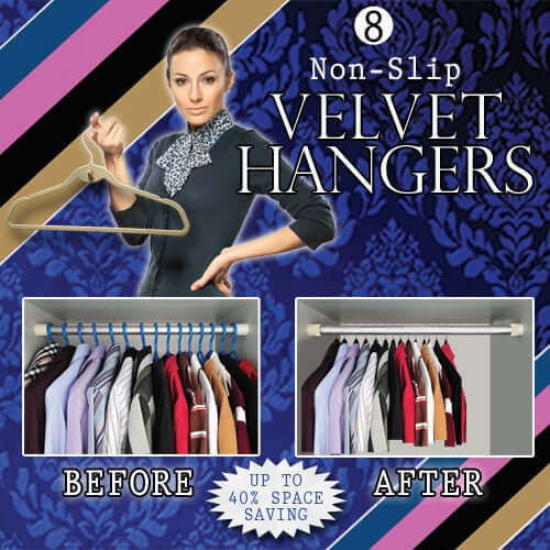 Velvet Non-Slip Hangers