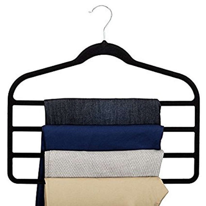 Velvet Pants Non-Slip Multi Hanger - 3 Pack