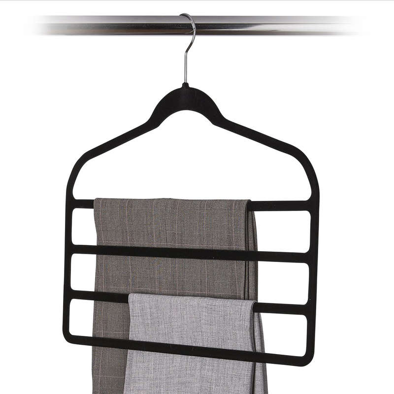 Velvet Pants Non-Slip Multi Hanger - 3 Pack