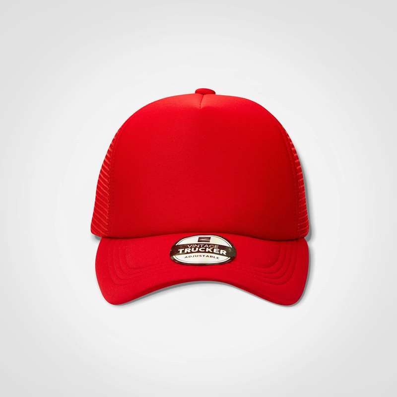 Vintage Trucker Cap - 5 Panel Structured