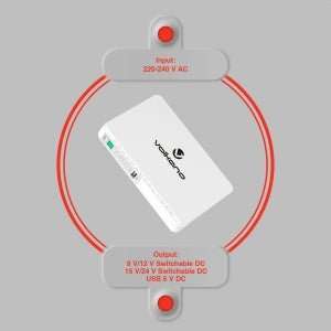 Volkano Mini UPS for WiFi or CCTV