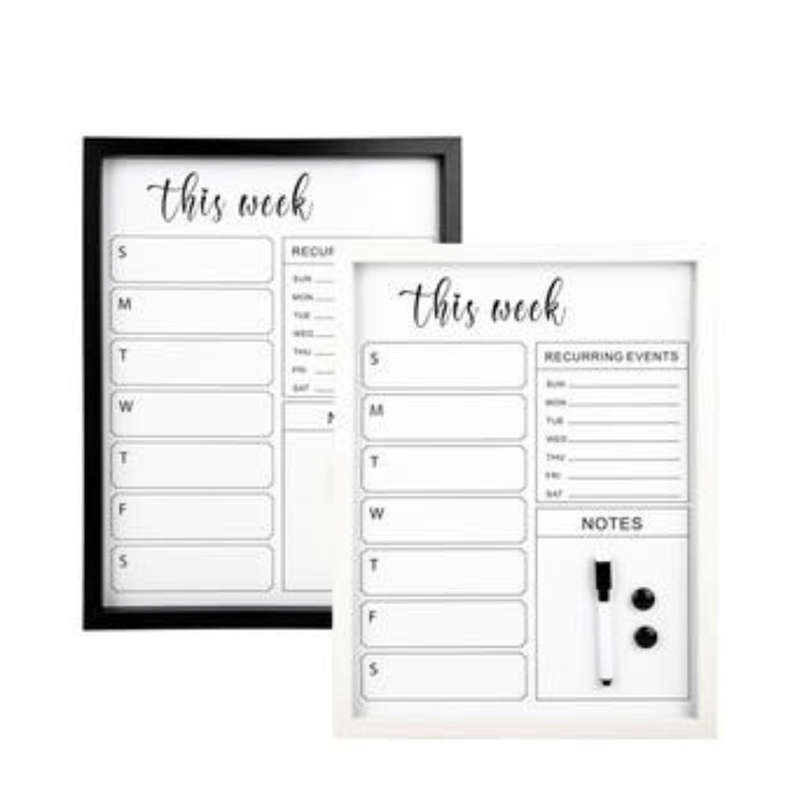 Weekly Planner Framed
