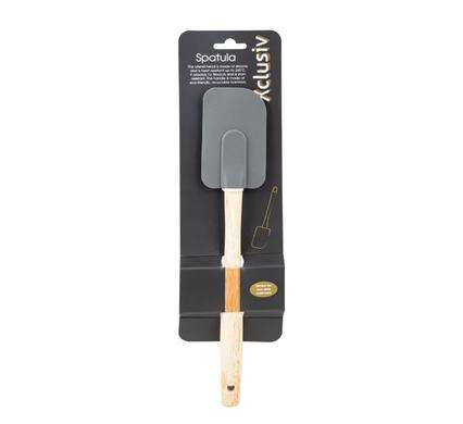 Xclusiv Silicone & Bamboo Spatula