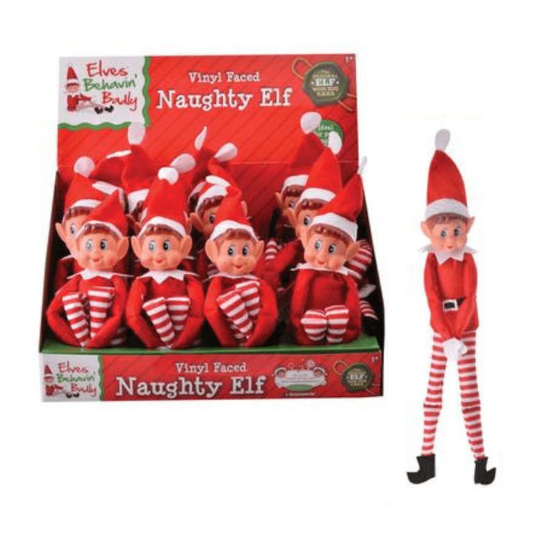 Xmas Naughty Elf - 30cm