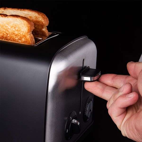 Russell Hobbs Toaster - Black 2 Slice