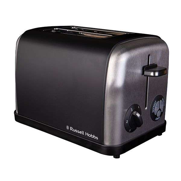Russell Hobbs Toaster - Black 2 Slice
