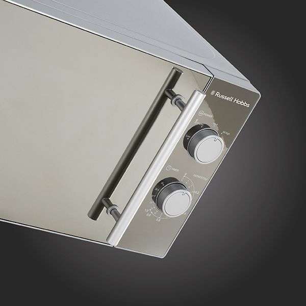 Russell Hobbs 20L Manual Microwave with Mirror Finish