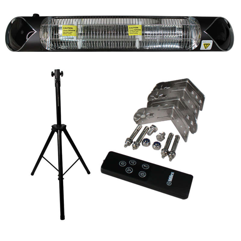Milex Carbon Fibre Infrared Instant Heater 2000W