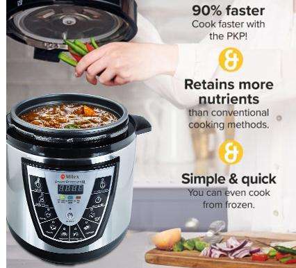 Milex - Power Pressure XL Pressure Cooker