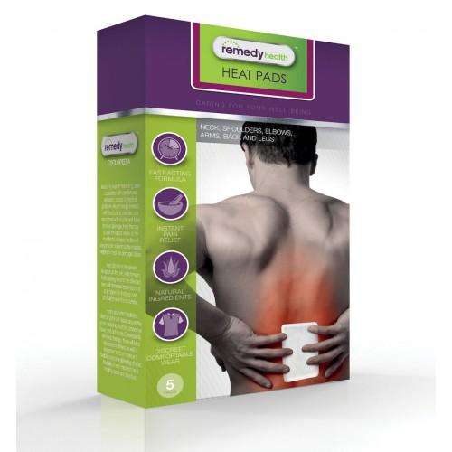 Remedy Health Pain Relief Heat Pads - 5 Pack