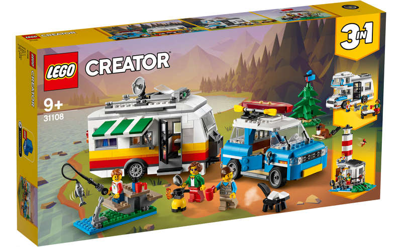 LEGO Creator 3-in-1 Caravan Family Holiday (31108)