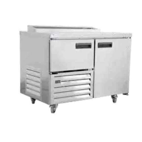 1.2m - 1.5 Door Top Underbar Fridge Self Contained Cabinet Qub4pzth