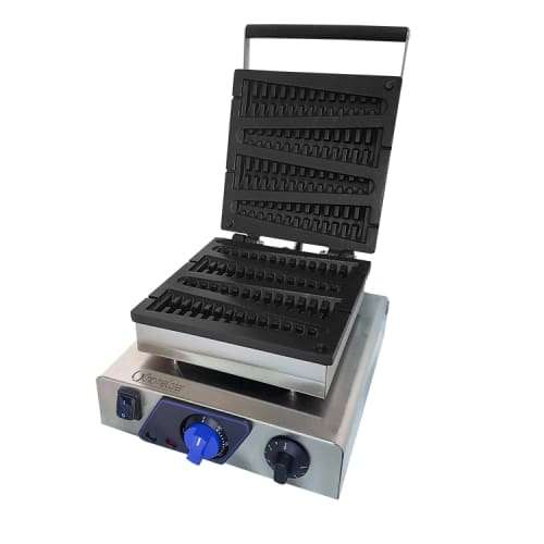1.75kw Lolly / Stick Waffle Machines Chromecater Bg-lw