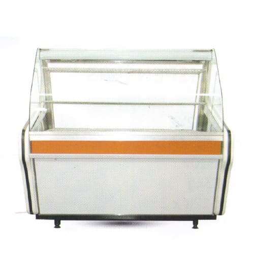 1.2m Curved Glass Pie Warmer Cg1.2pw-ew