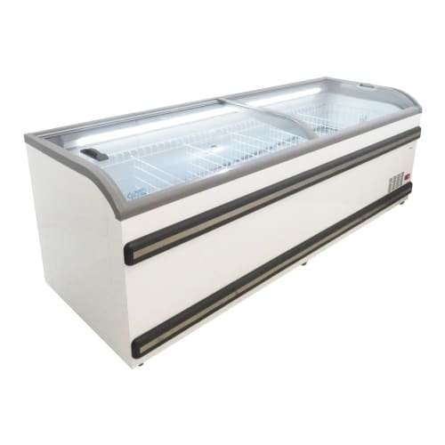 1113l Top Island Freezer Glass Top VT2500