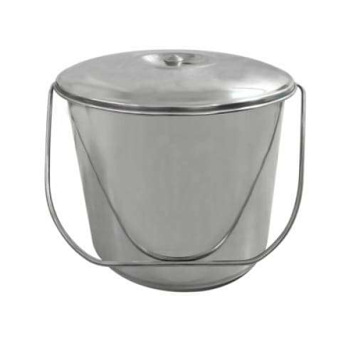 12lt Bucket & Lid S/steel Bks0012