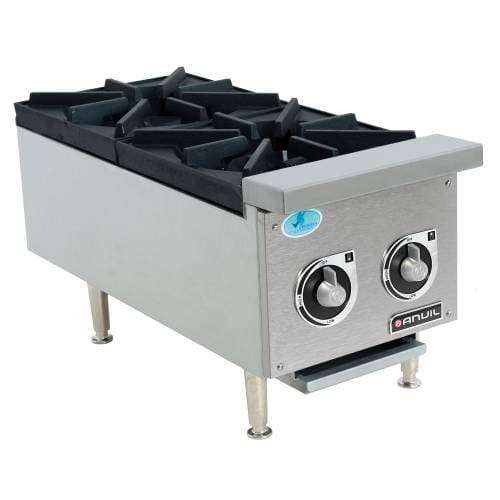 2 Burner Gas Stove Heavy Duty Anvil Stg0002