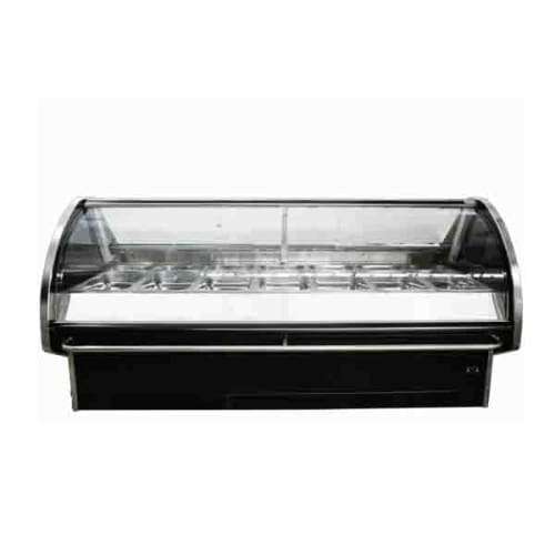 2.5m Counter Chiller Curved Glass Cgd250