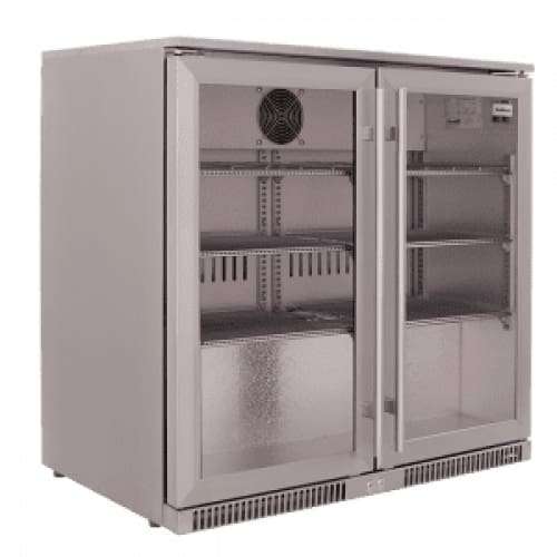 2 Door Alfresco Back Bar Cooler Sd-220ss