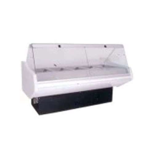 2.0m Flat Glass Eco Meat Display Edfgs20