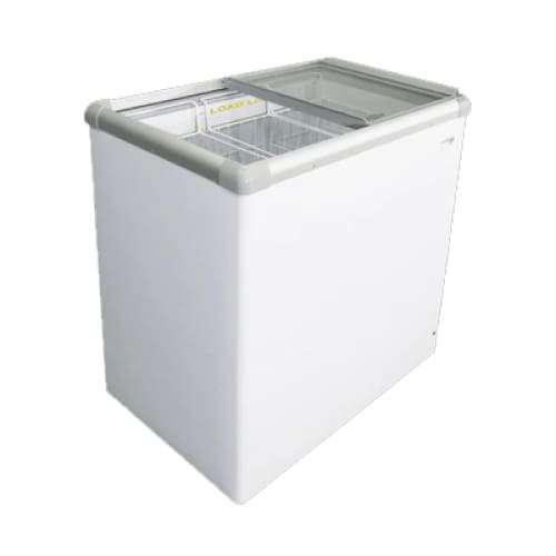205l Glass Top Freezer Commercial Cf310SL