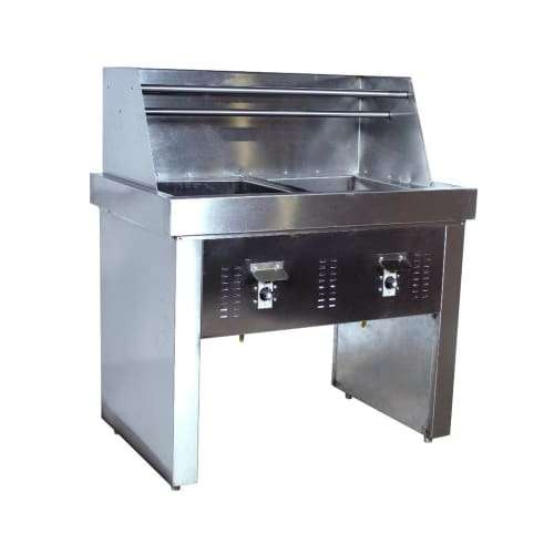 20ltr Super Fryer Gas 2pan 2pgf20ltas