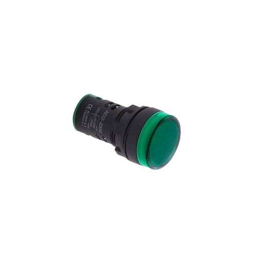 22mm Green Pilot Light