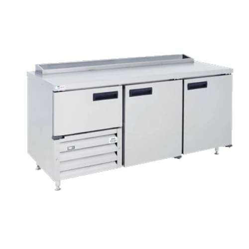 3.5 Door Top Underbar Fridge Contained Cabinet Qub3gpzt