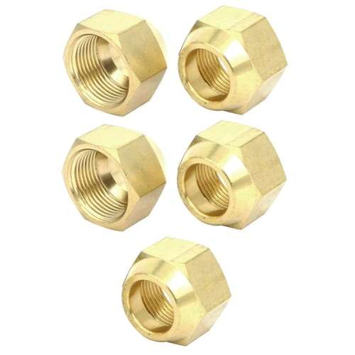 3/4''flair Nuts Brass