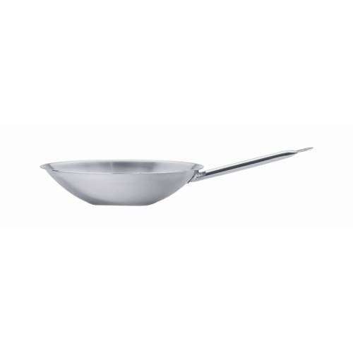 360mm Wok Round Flat Bottom S/steel Infiniti Pujadas Wrf1036