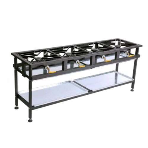 4 Burner Boiling Table Straight Commercial Anvil Btg2004