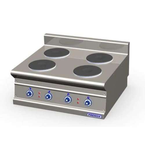 4 Plate 800mm Electric Boiling Top 700 Modular Series Prenox A620025