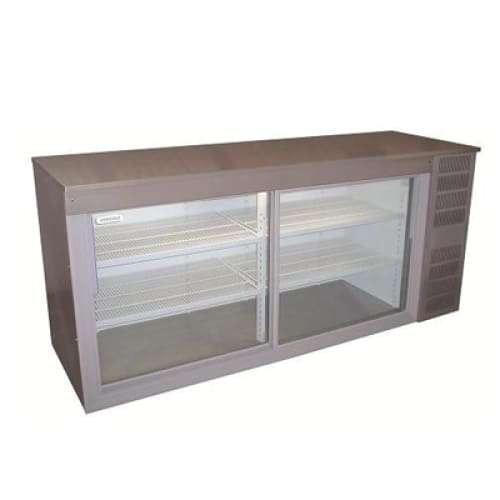 659l 2 Sliding Door Back Bar Cooler Sdu2000