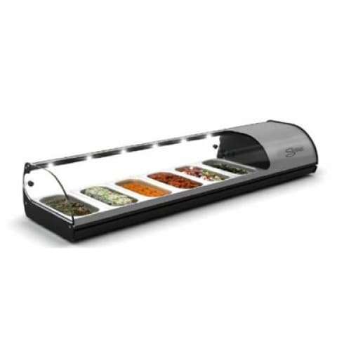 8 Insert Cold Food Bar Salvadore Silver Sdf5008