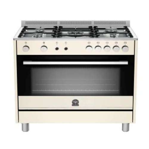 90cm Rustica Gas Hob & Gas Oven/ Grill Cream La Germania Rus95c81dcr