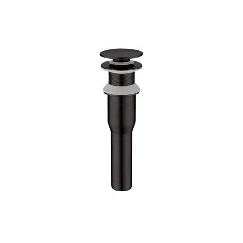 Basin Waste Pop-up Matt Black Chromecater Mbd-1