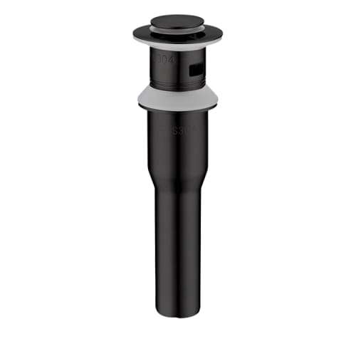 Basin Waste Pop-up Matt Black (slotted) Chromecater Mbd-6